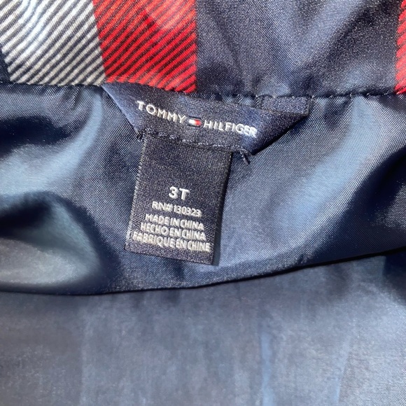 Tommy Hilfiger Vest Plaid Toddler 3T Puffer - Picture 6 of 10